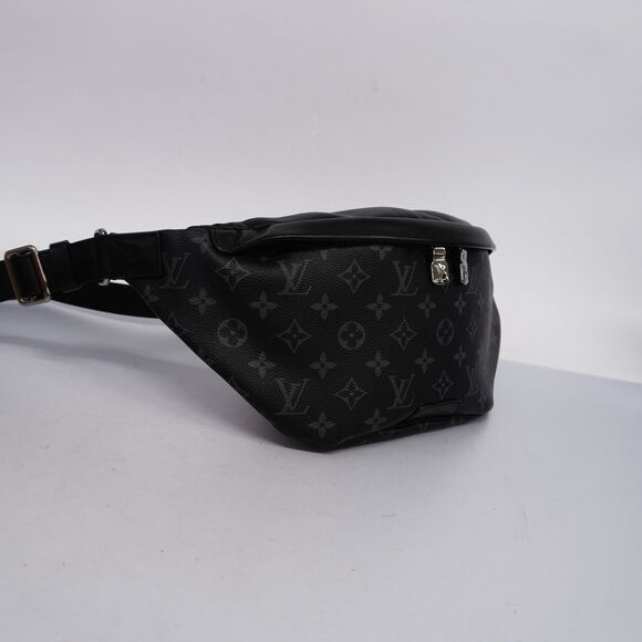 Louis Vuitton Monogram Eclipse Body Bag Bum Bag Black - Picture 4 of 7